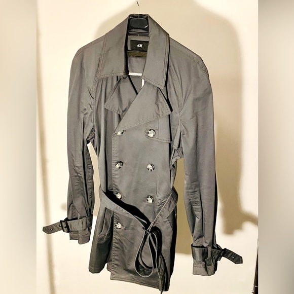 H&M Other - H&M Men’s lightweight Grey Trench-coat